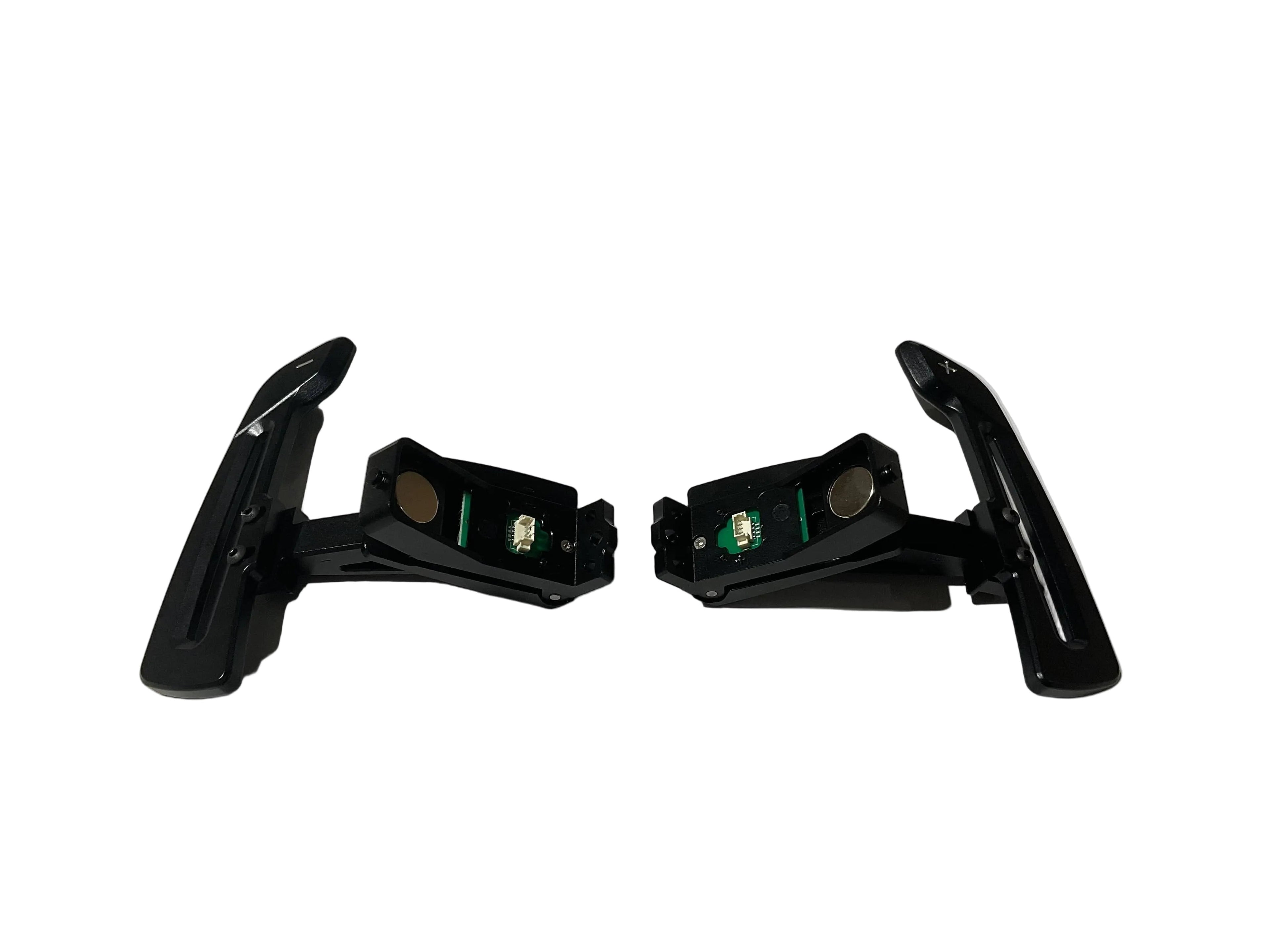 Kies Motorsports Porsche 992 Aluminum Alloy (Black) w/ Carbon Fiber Option Magnetic Paddle Shifters