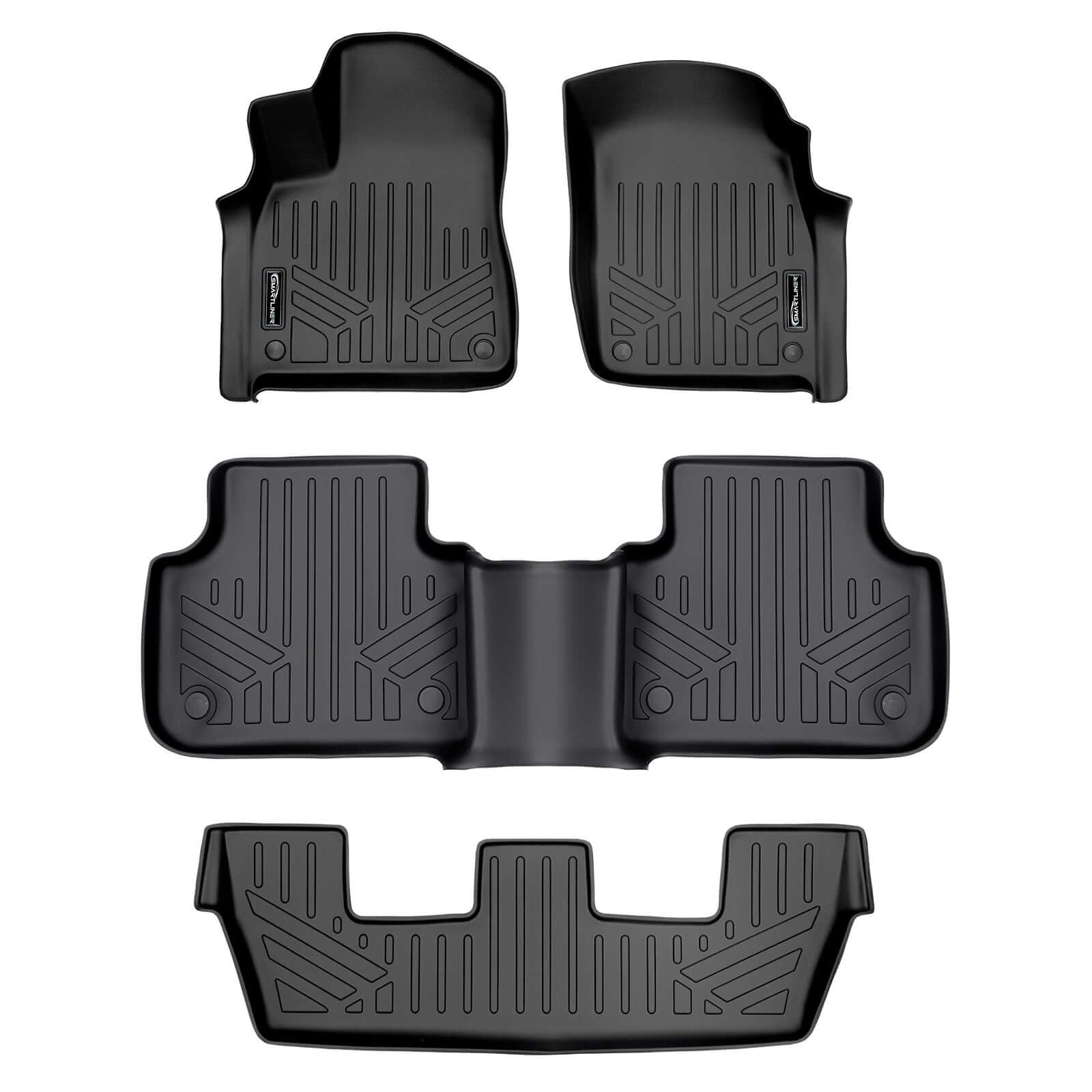 SMARTLINER Floor Liners for 2017 - 2026 Audi SQ7