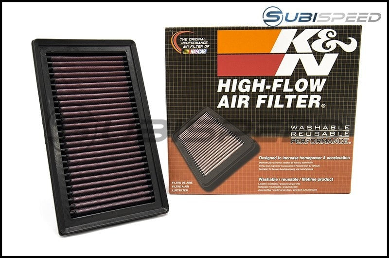K&N High Flow Air Filter - 2017-2020 Subaru BRZ / 2017-2019 Toyota 86 MT Only
