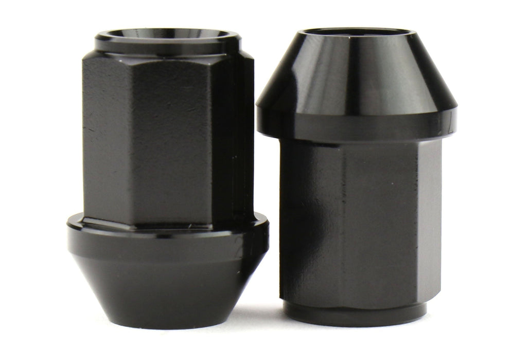Project Kics Leggdura Racing Lug Nuts Black M12X1.25 - Universal