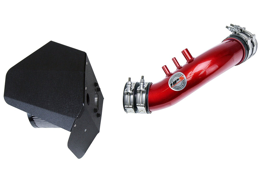 HPS Performance Shortram Air Intake Kit 1989-1995 Toyota 4Runner 3.0L V6, Includes Heat Shield, Red