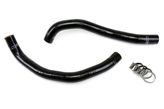 HPS Black Reinforced Silicone Radiator Hose Kit Coolant Honda 03-07 Accord 2.4L 4Cyl