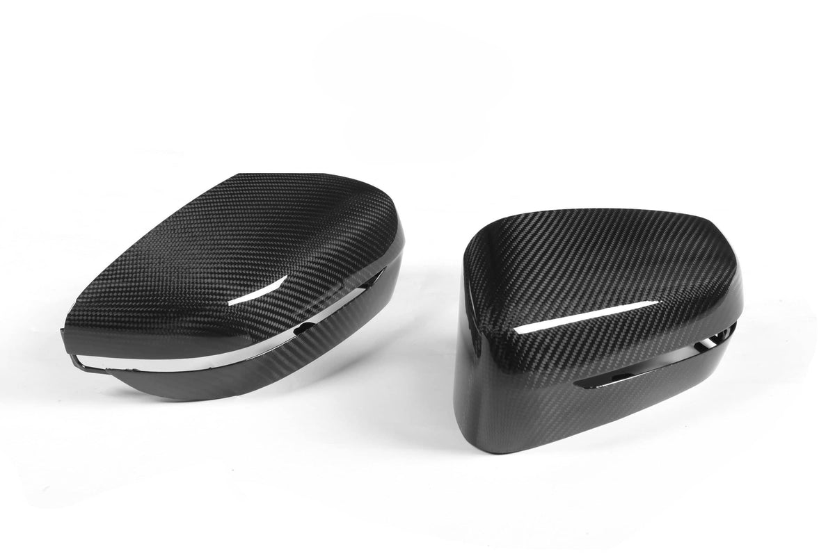 G11/G12 OEM Style Dry Carbon Mirror Caps