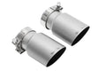 Porsche 987.2 / 981 Cayman / Boxster Bolt-On X-Pipe With Tips - Slash Cut Single Wall