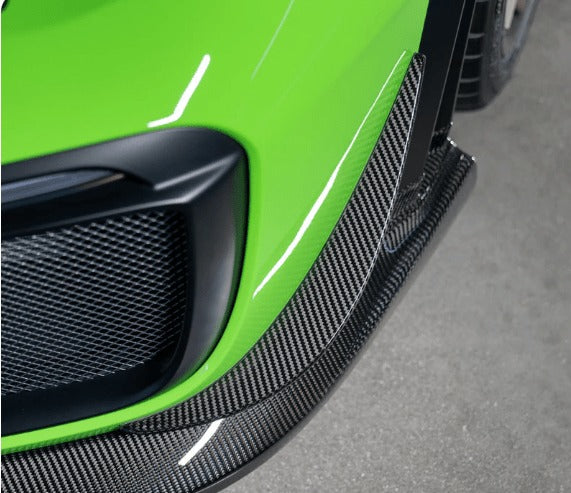 VORSTEINER PORSCHE 991 GT2 GW9 Aero Front Canards Carbon Fiber PP 2x2 Glossy