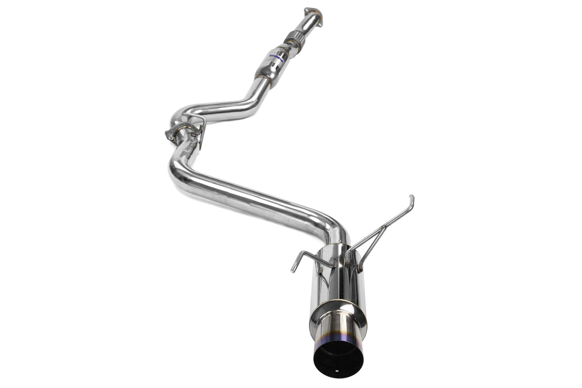 Invidia N1 Resonated Single Exit Cat Back Exhaust - Titanium Tip - 2015-2021 Subaru WRX / STI