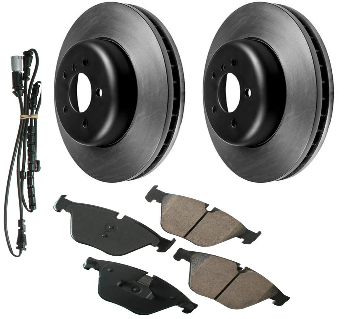 BMW F10 5-Series GT Front Brake Kit W/ Ceramic Pads & Sensor Stage 1
