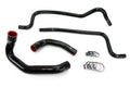 HPS Black Reinforced Silicone Radiator + Heater Hose Kit Jeep 02-06 Wrangler TJ 4.0L Left Hand Drive