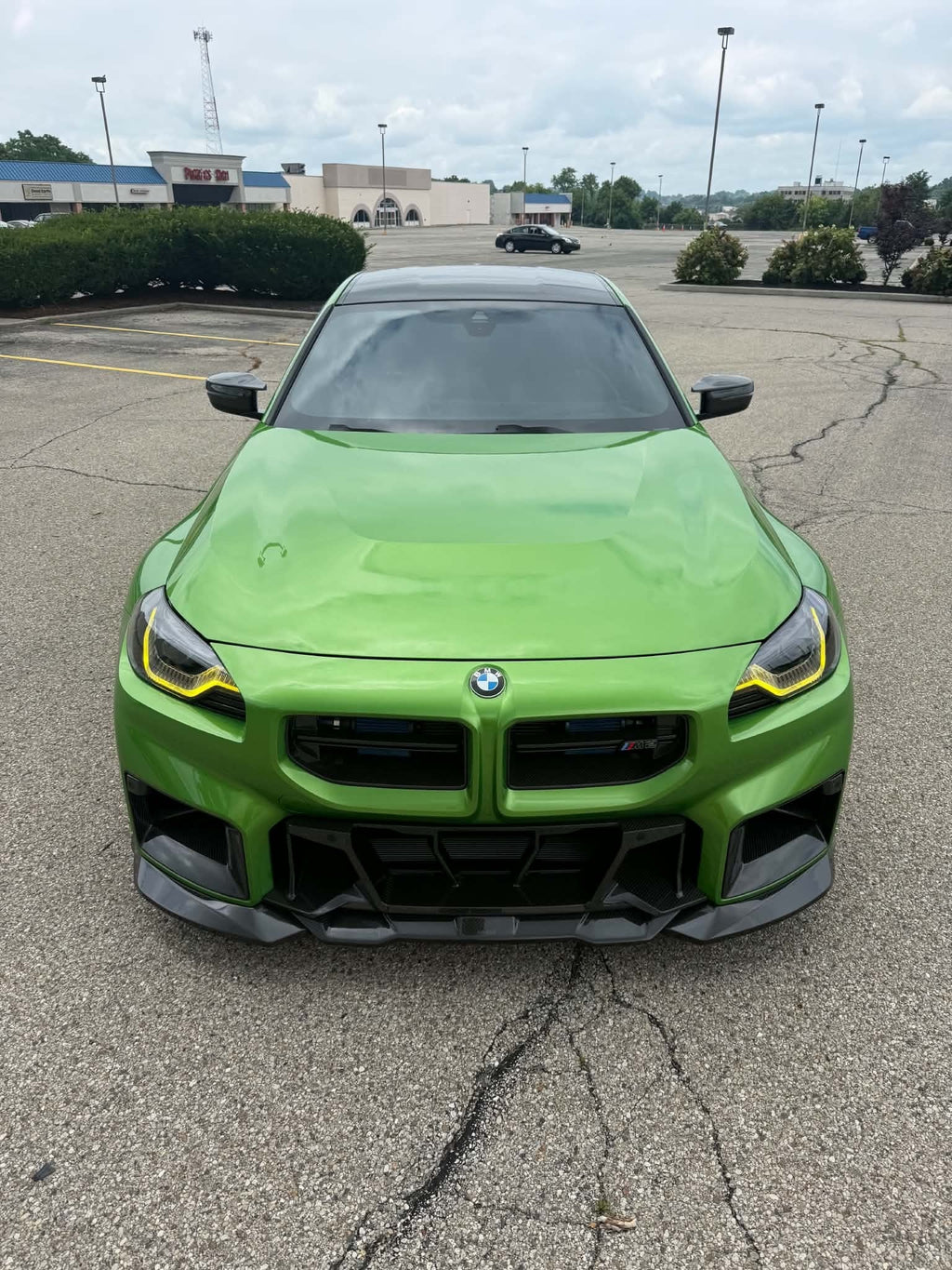 G87 SQ Dry Carbon Fiber Center Bumper Trim
