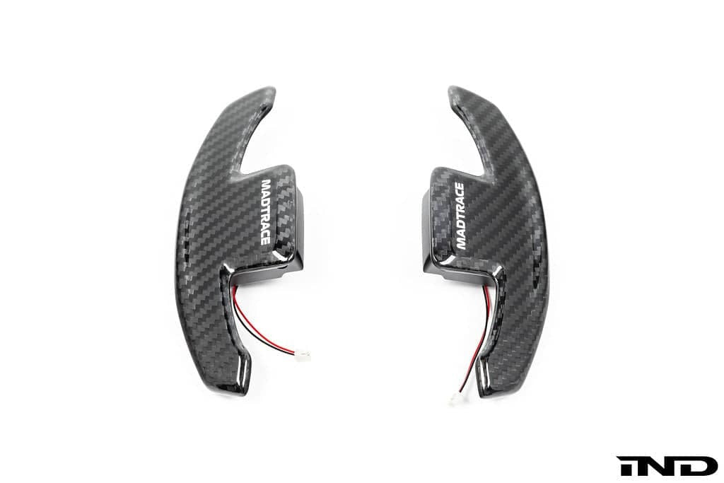 JQ Werks / MadTrace BMW G9X M5 / G60 5-Series Magnetic Shift Paddle Set - Carbon