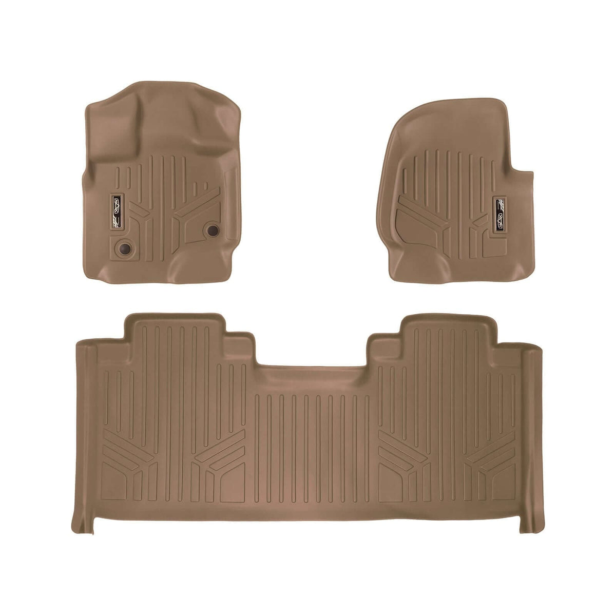 SMARTLINER Custom Fit Floor Liners For 2015-2026 Ford F-150 SuperCab with 1st Row Bucket Seats Carpeted Flooring