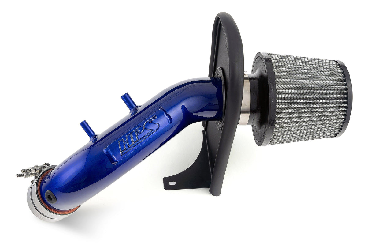 HPS Performance Air Intake Kit with Heat Shield, 2003-2006 Honda Accord 2.4L without MAF sensor, 827-737