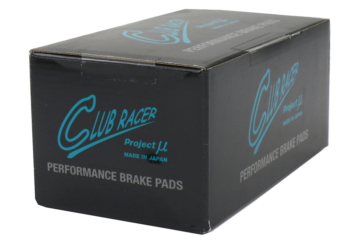 Project Mu Club Racer RC09 Rear Brake Pads - 2004-2017 Subaru STI / 2003-2015 Mitsubishi Evo / OEM Brembo Applications