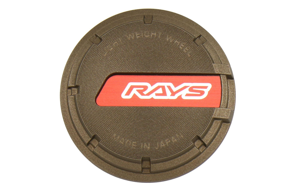 Rays Gram Lights 57CR / 57DR GL Center Cap-Red-Bronze