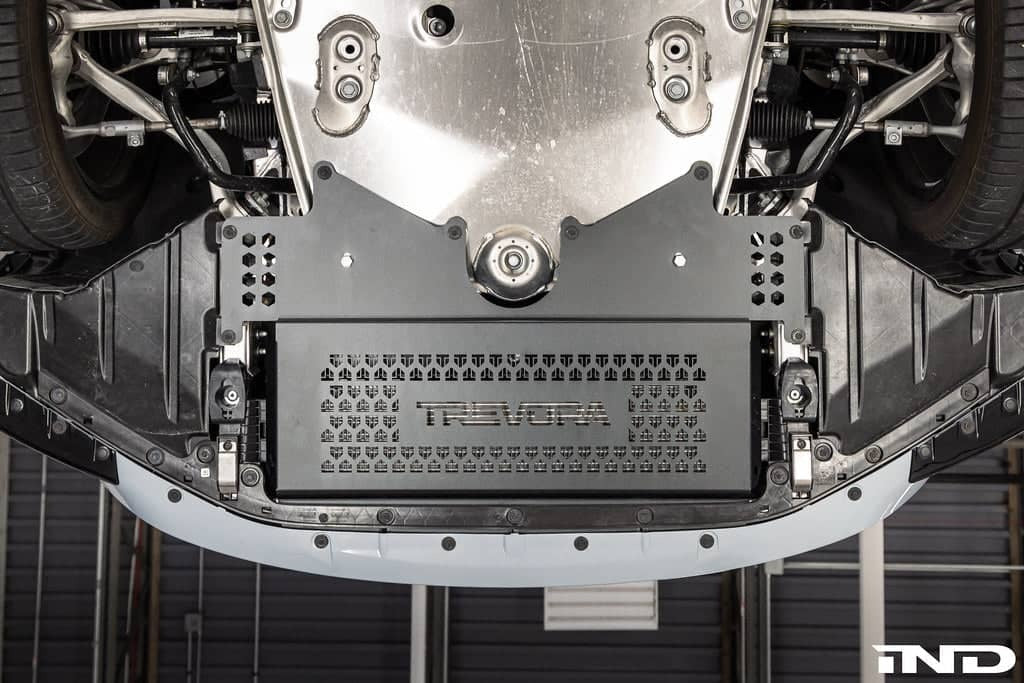 TREVORA G8X M2 / M3 / M4 Metal Skid Plate Under Tray (Oil Cooler Guard)