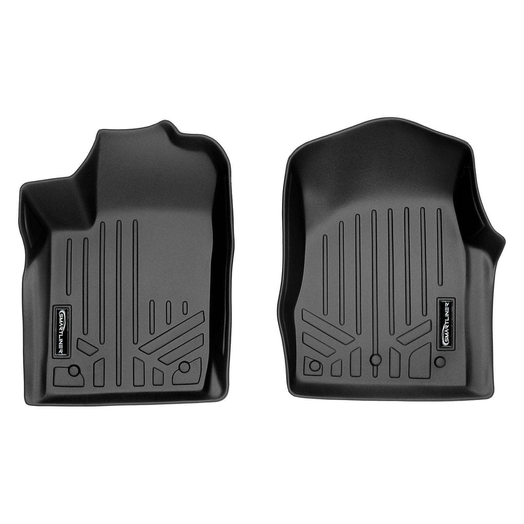 Smart TrimTM Floor Liners For 13-16 Durango with 1st Row Dual Floor Hooks & 2nd Row Bucket Seats