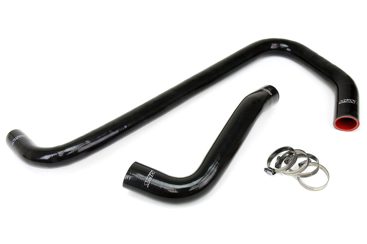 HPS Reinforced Black Silicone Radiator Hose Kit Coolant Dodge 10-17 Ram Pickup 5.7L V8 Hemi