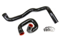 HPS Black Reinforced Silicone Radiator Hose Kit Coolant Ford 13-17 Focus ST Turbo 2.0L