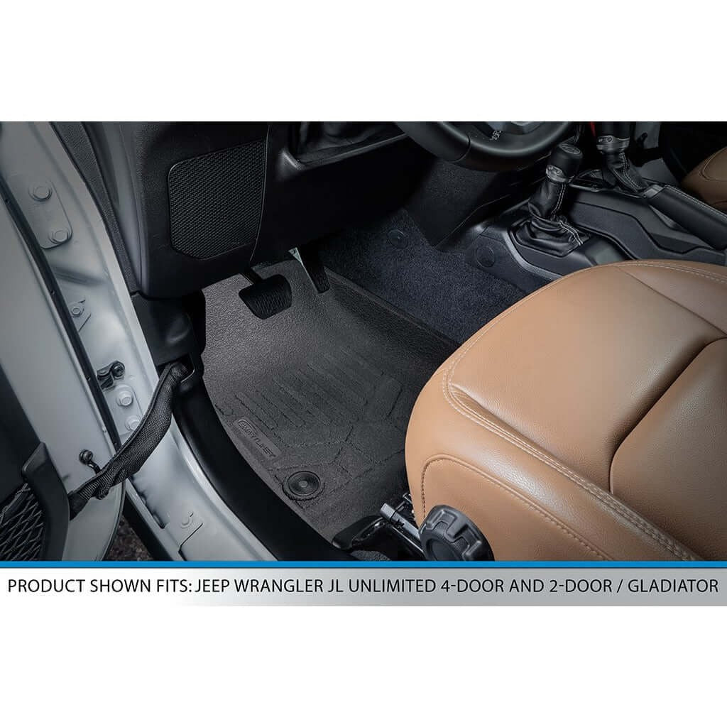 SmartCoverageTM Floor Liners For 2020-2026 Jeep Gladiator