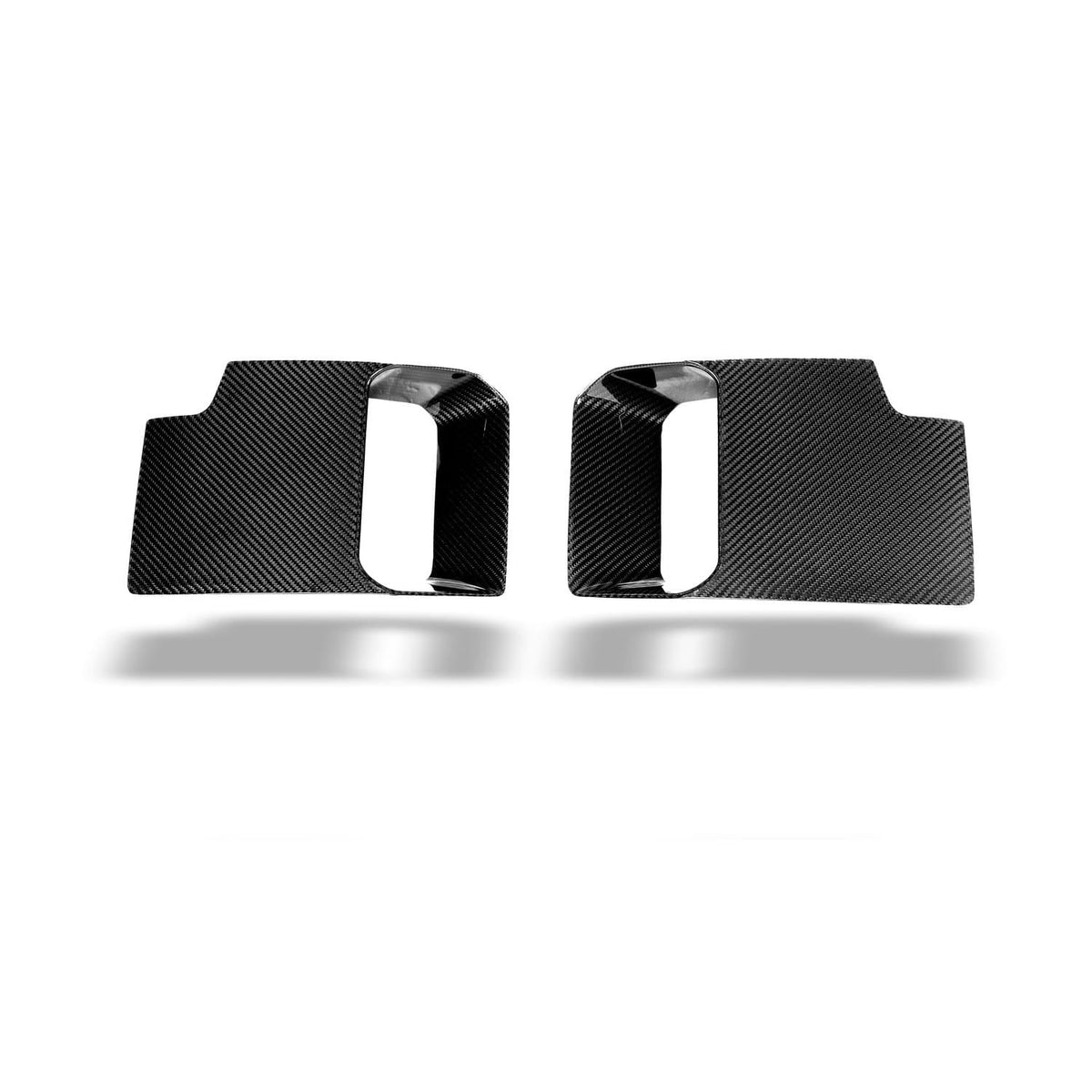 Revozport Dry Carbon Fiber Front Bumper Vents - BMW G87 M2