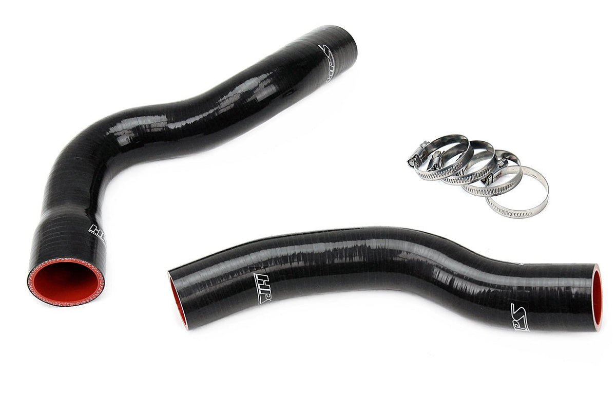 HPS Black Reinforced Silicone Radiator Hose Kit Coolant Jeep 01-04 Grand Cherokee WJ 4.7L V8