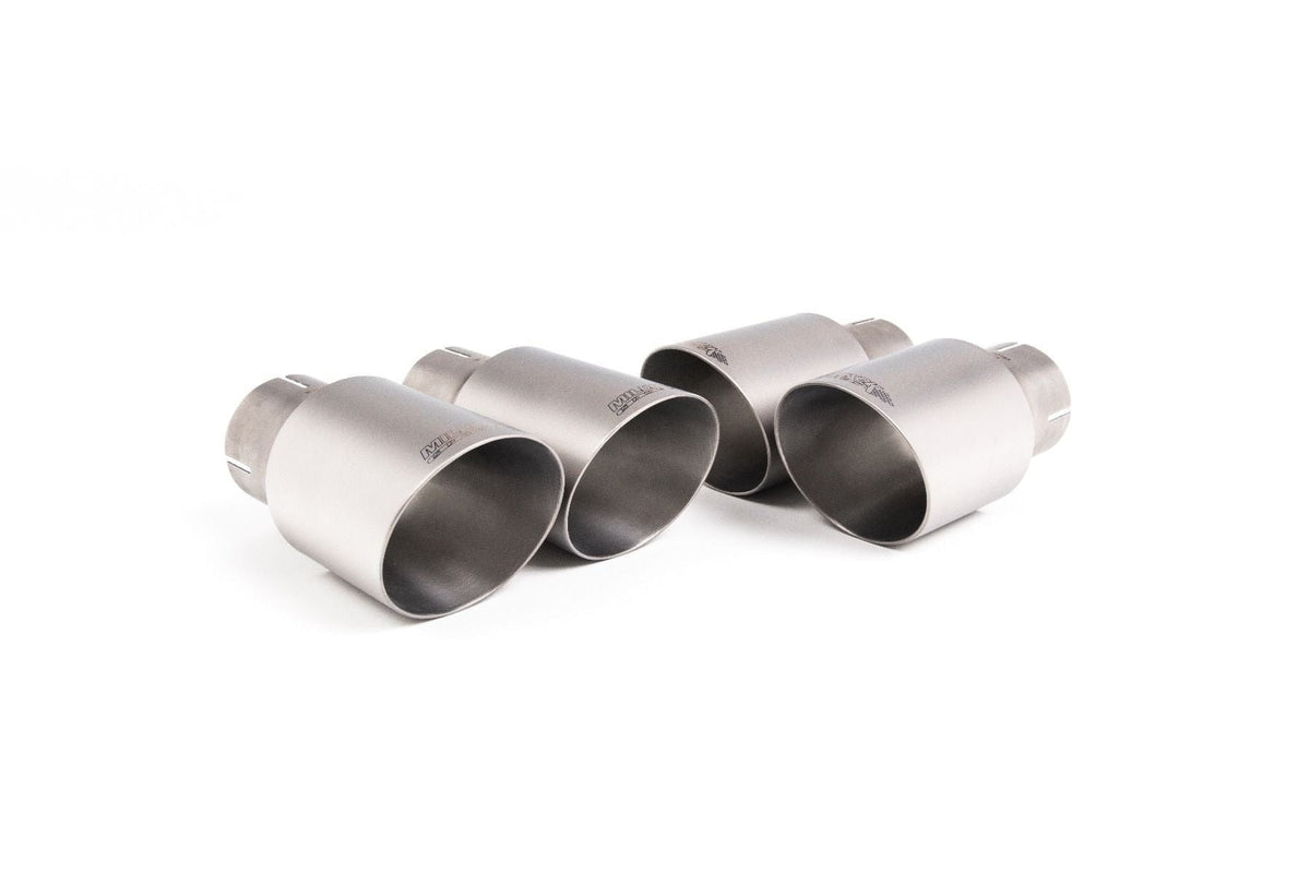 F80 / F82 GPF / OPF BACK ROAD EXHAUST SYSTEM WITH POLISHED GT-90 TRIMS
