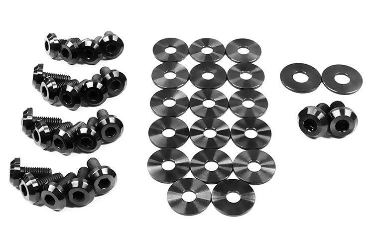Fast Turn Fittings Subaru BRZ (Partial Engine Bay) ZC6 Black - 2013-2016 Scion FR-S / 2013-2020 Subaru BRZ / 2017-2020 Toyota 86