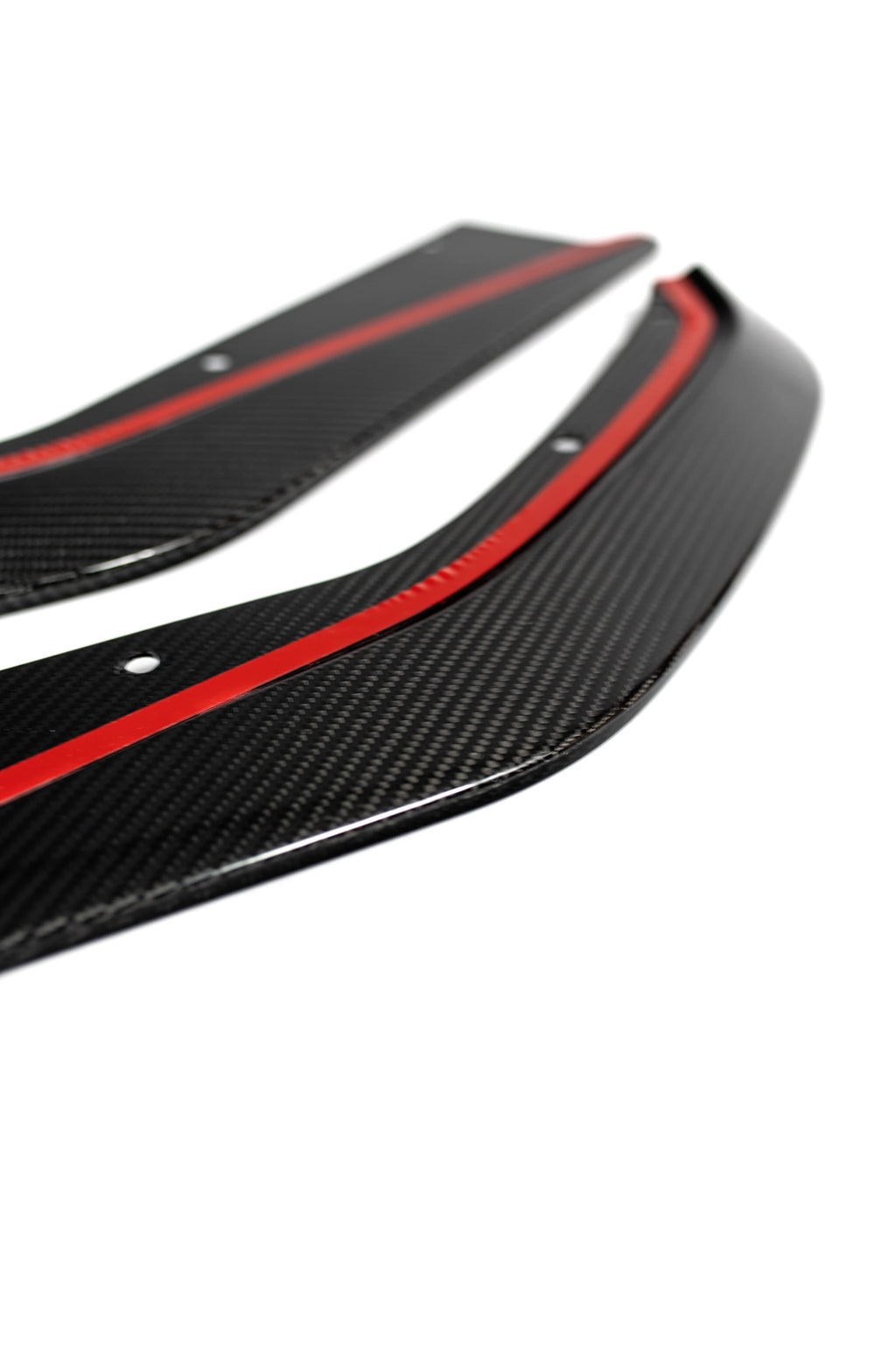 G8X Dry Carbon Fiber Rear Skirt Extensions