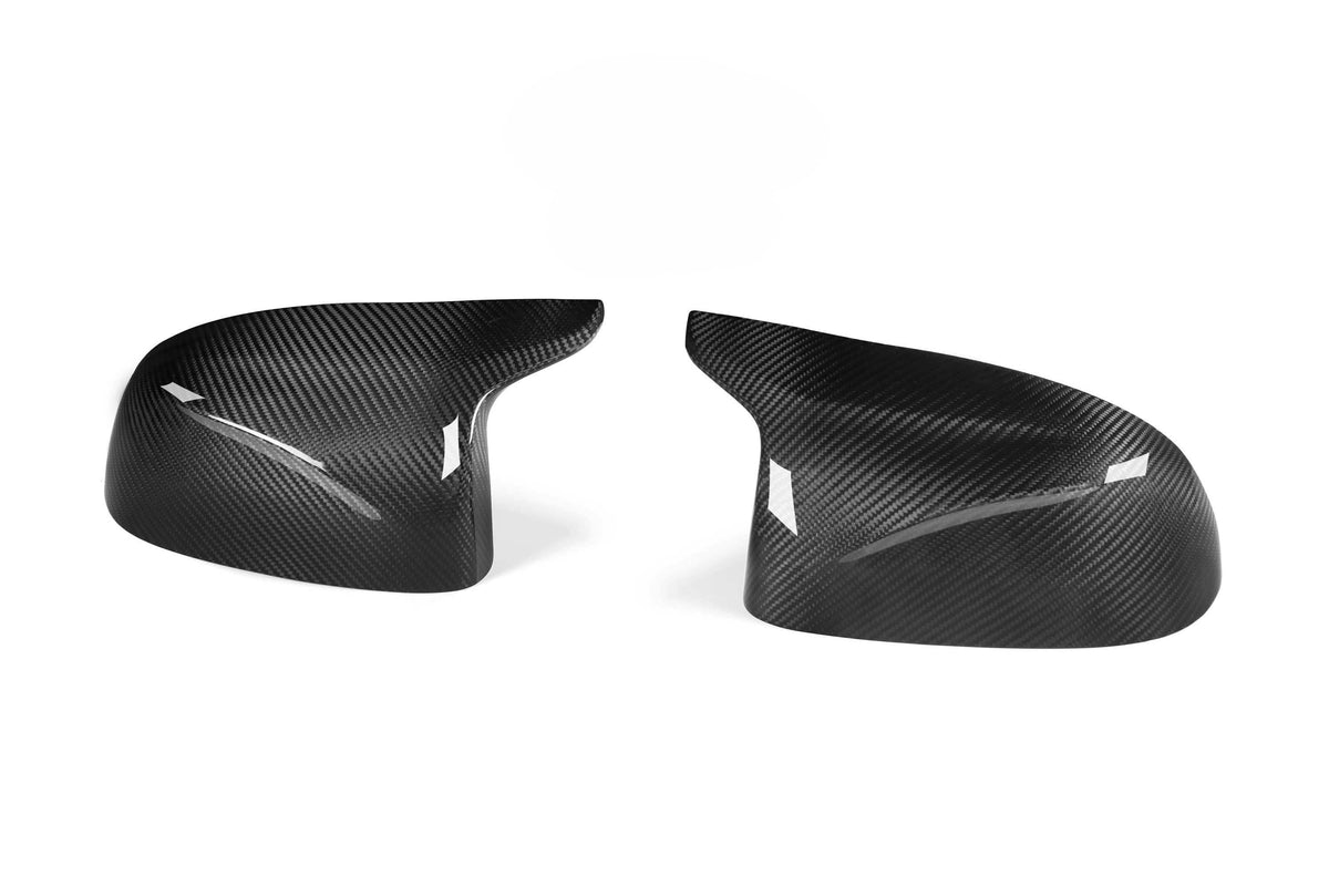 F97/F98 X3M/X4M OEM Style Dry Carbon Mirror Caps