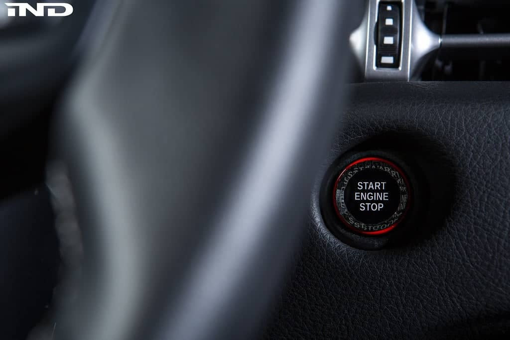 Goldenwrench Blackline Performance A90 Supra Engine Start Button
