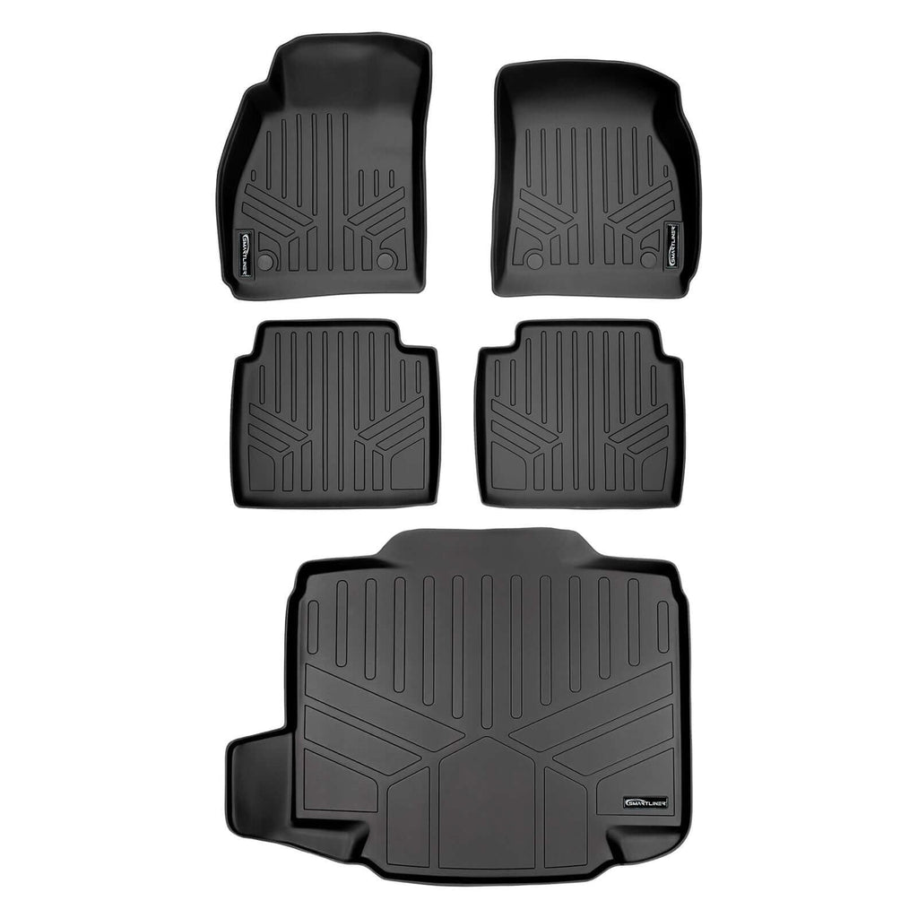 SMARTLINER Floor Liners for 2010-2016 Buick LaCrosse (No eAssist Battery)