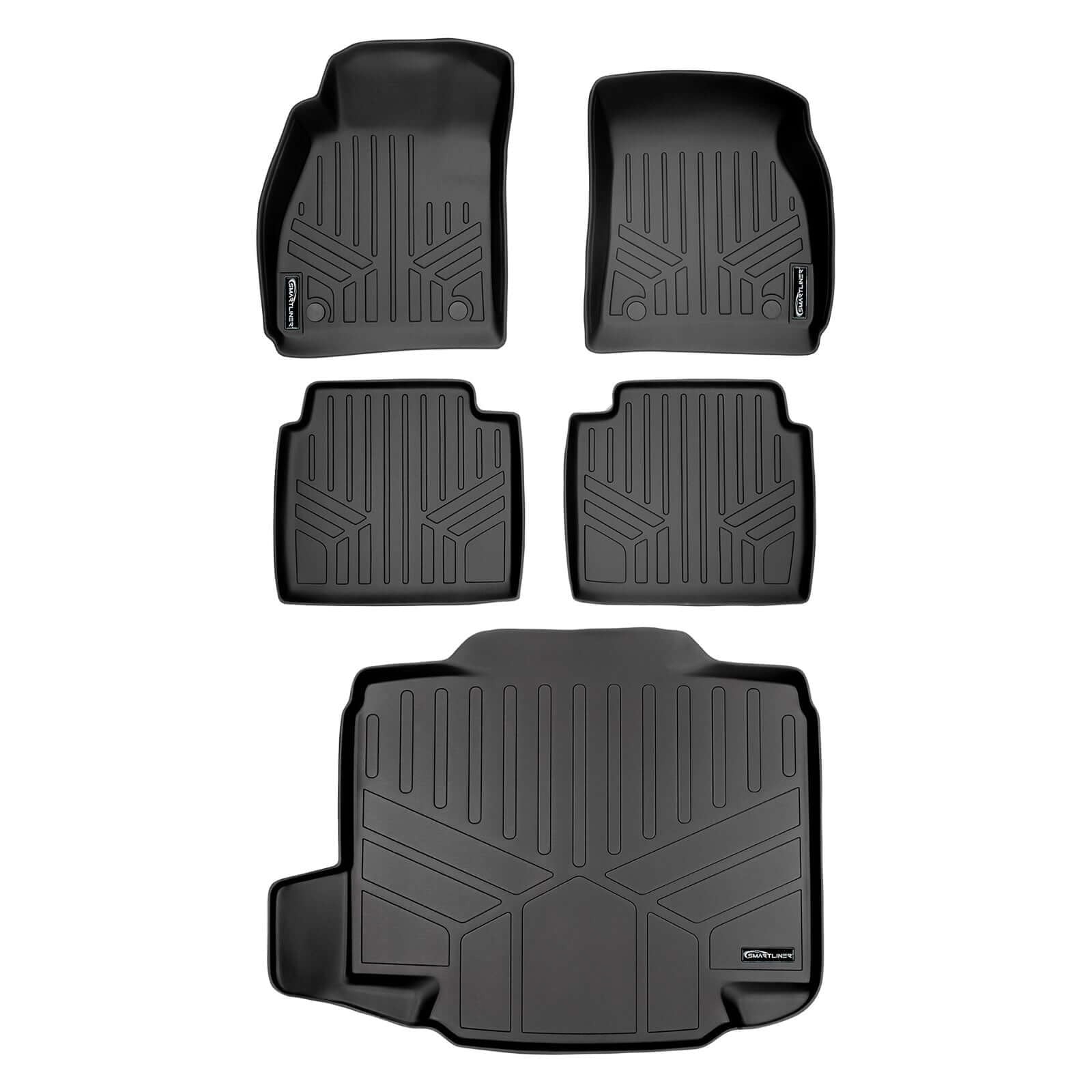 SMARTLINER Floor Liners for 2010-2016 Buick LaCrosse (No eAssist Battery)