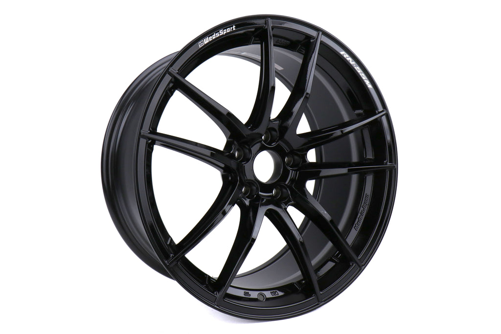 WedsSport RN-55M Gloss Black 19x9 +30 5x112 (Single Wheel) - 2020-2023 Toyota GR Supra