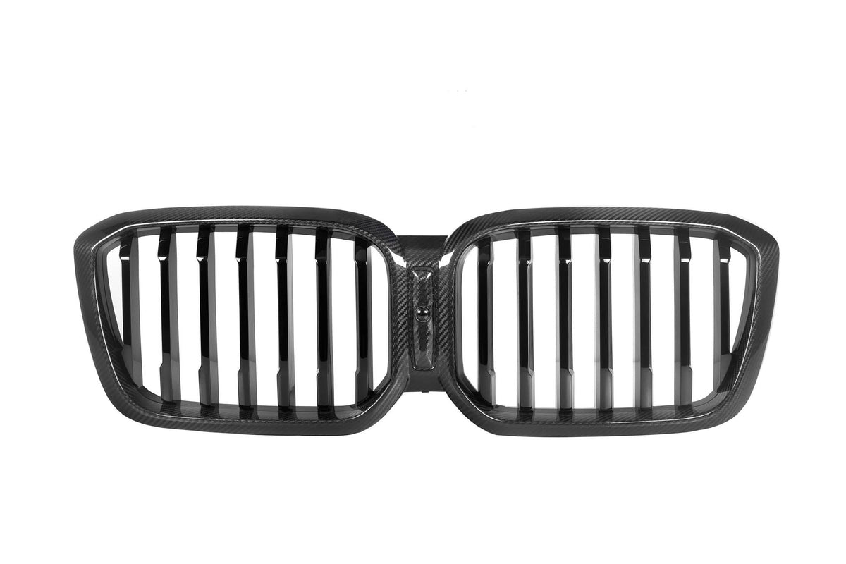 X3 G01/G02 LCI Single Slat Dry Carbon Fiber Grill