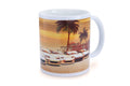Tomei Mug - White Z Car Sunset Huntington Beach - Universal
