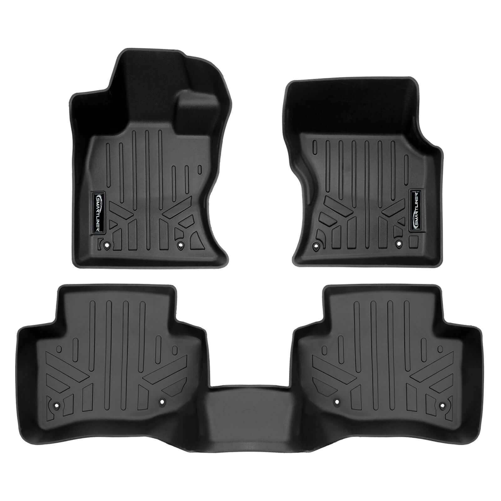 SMARTLINER Floor Liners for 2021-2026 Land Rover/Range Rover Velar with Full Size Spare Tire