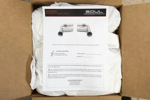 Porsche 991.1 / 991.2 GT3 Side Muffler Bypass Pipes (Valved)