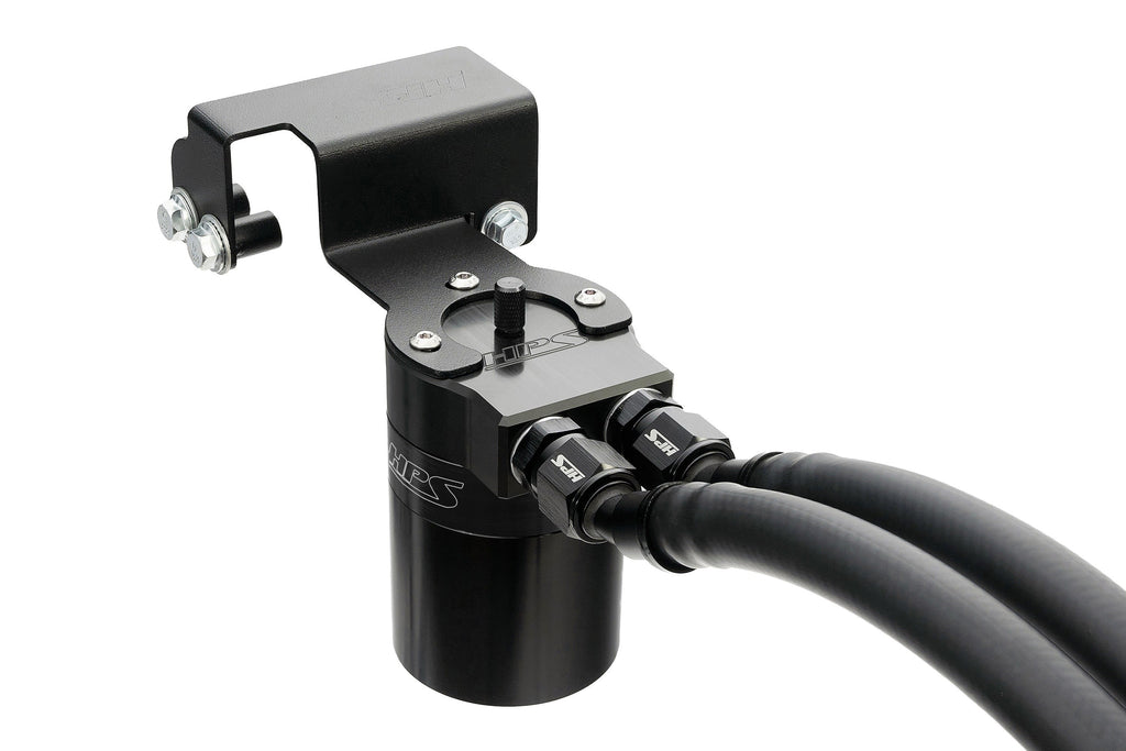 HPS Performance Aluminum Oil Catch Can Kit 2023-2026 Toyota Sequoia 3.4L V6 Twin Turbo, 860-003