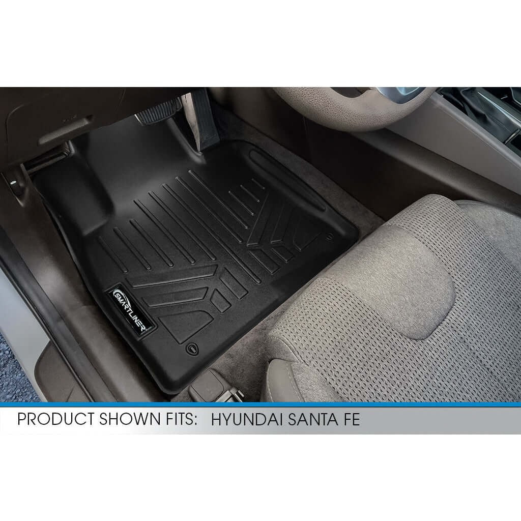 SMARTLINER Floor Liners for 2019-2020 Hyundai Santa Fe (5 Passenger Models)