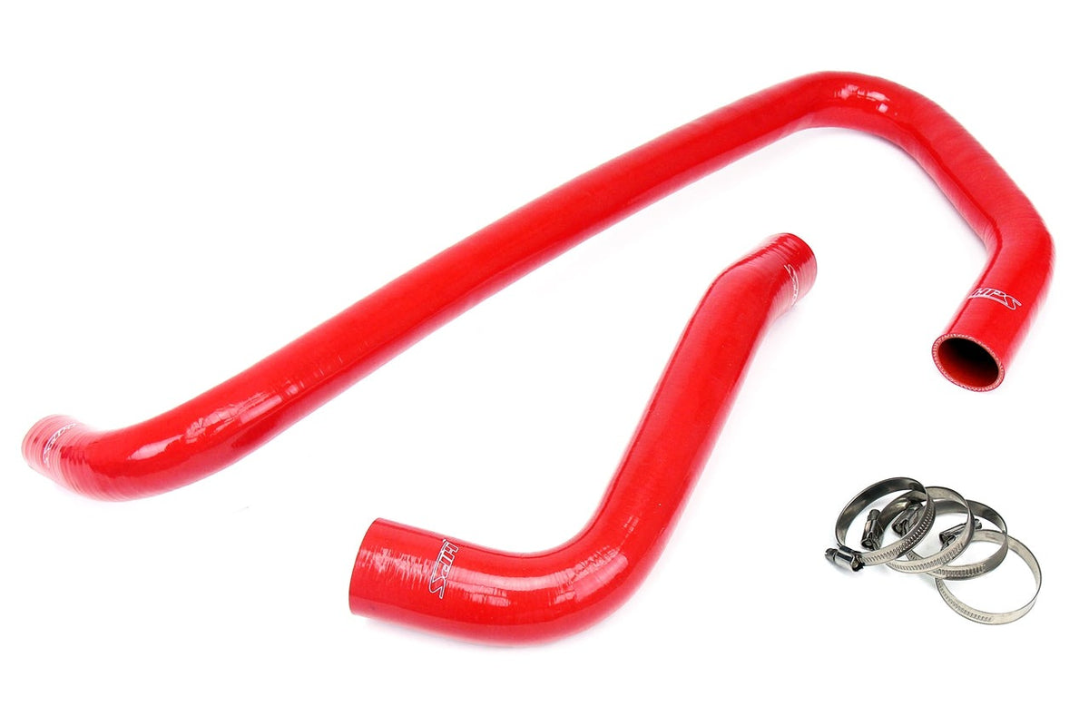 HPS Reinforced Red Silicone Radiator Hose Kit Coolant Dodge 10-17 Ram Pickup 5.7L V8 Hemi