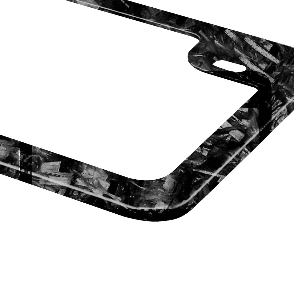 Forged Carbon Fiber Motorcycle License Plate Frame