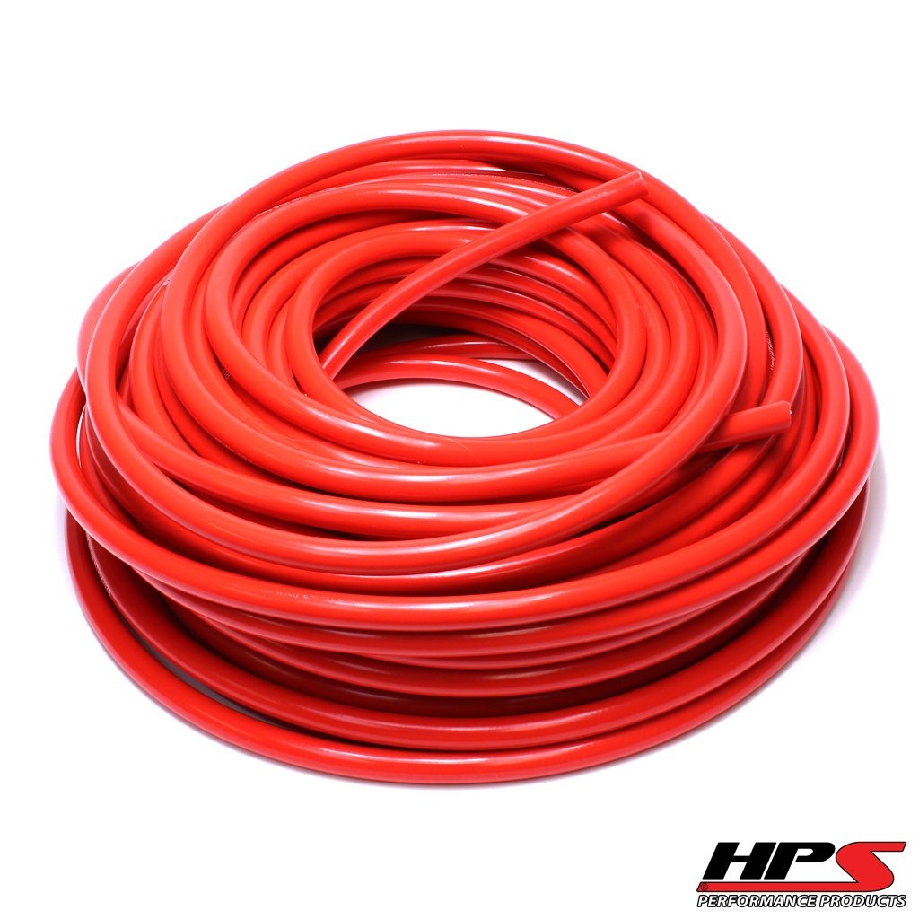 HPS Performance Red High Temperature Reinforced Silicone Heater Hose Tubing