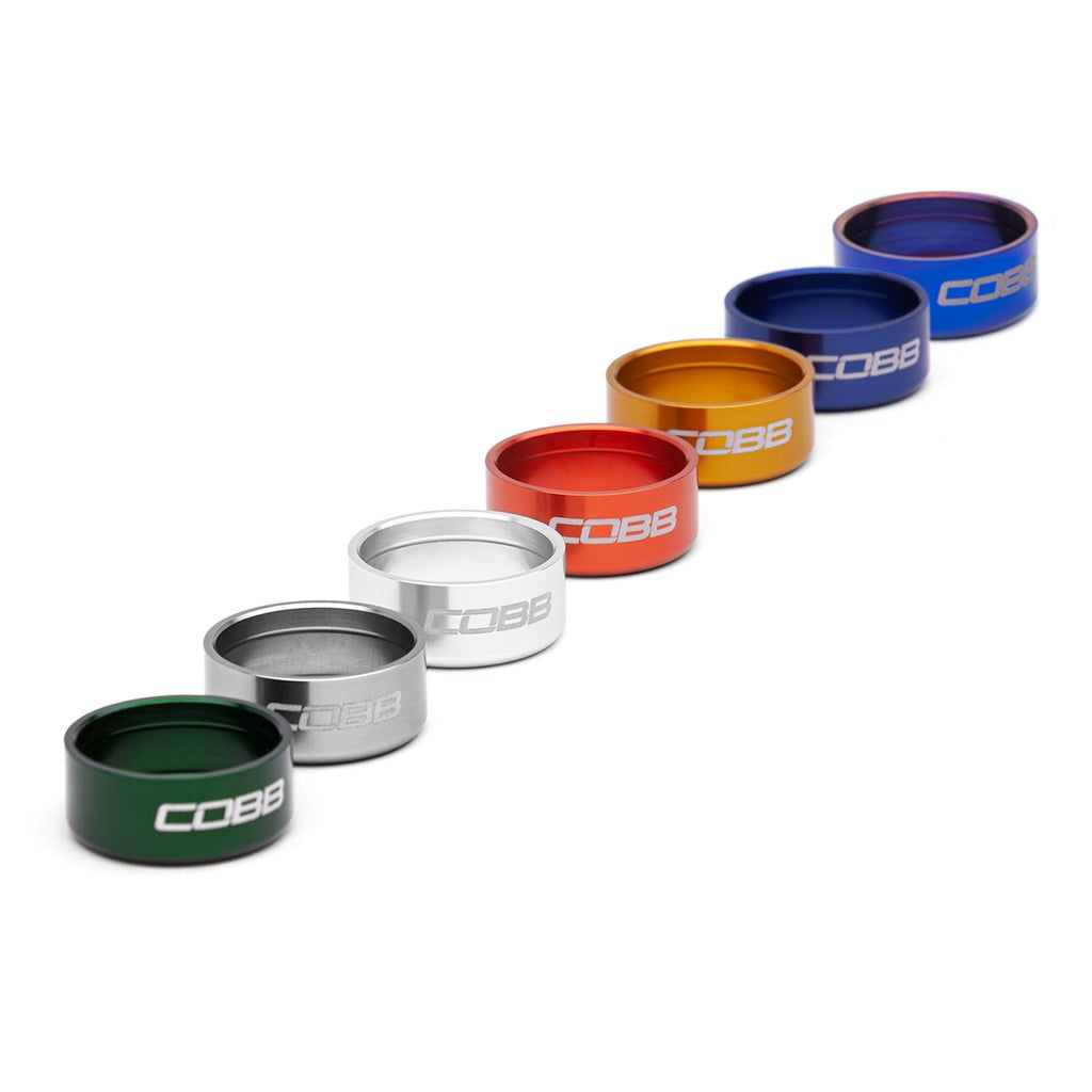 COBB Shift Knob Trim Ring - Green Anodized - 2013-2016 Scion FR-S / 2013-2026 Subaru BRZ / 2017-2026 Toyota GR86/86