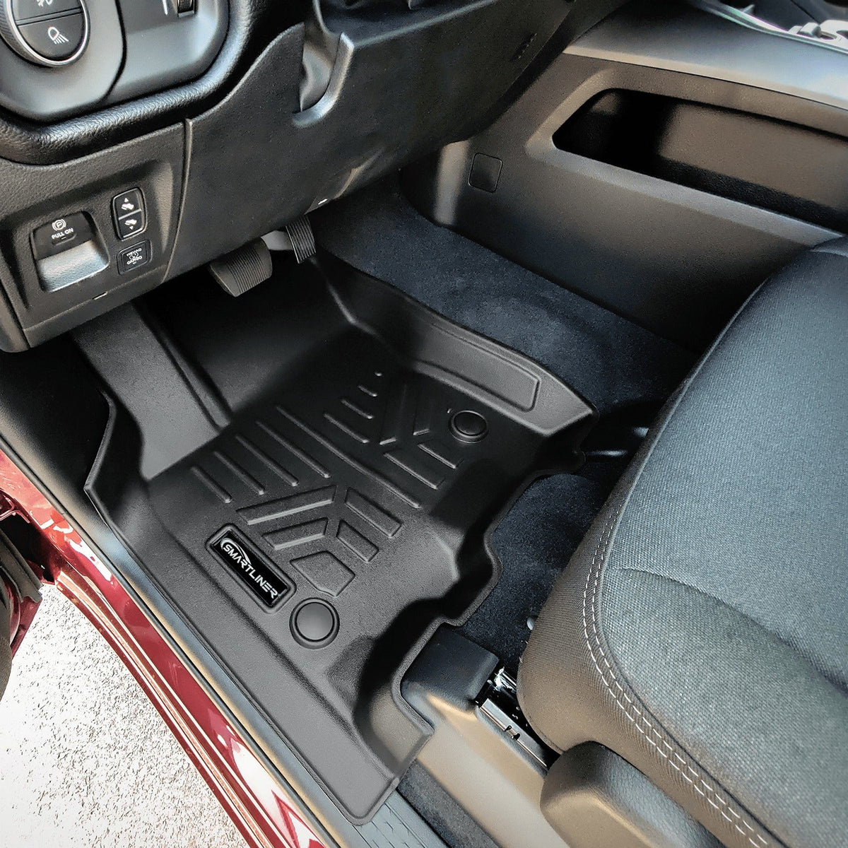 SmartCoverageTM Floor Liners For 2025-2026 Ram 1500 Crew Cab without Rear Underseat Storage Box