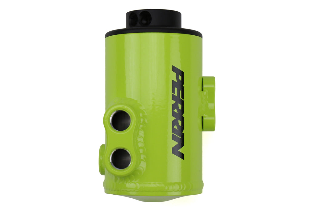 PERRIN Air Oil Separator (Neon Yellow) - 2008-2014 Subaru WRX / 2008-2021 STI