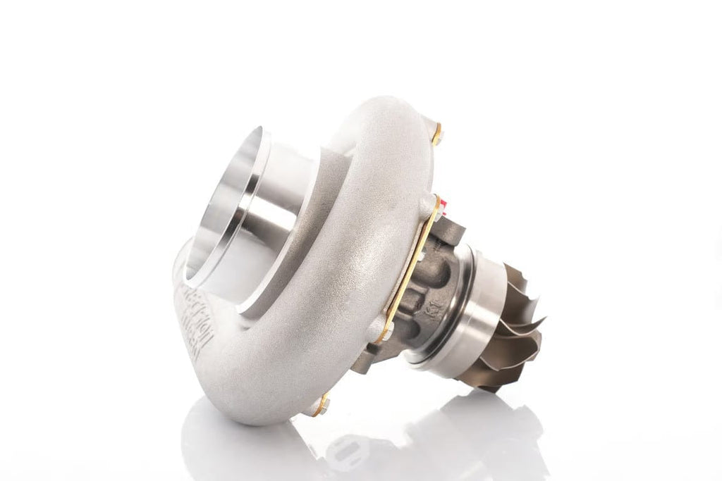 Precision Turbo & Engine CAST PT7675 JB HP CC W/ T4 DIVIDED INLET/V-BAND DISCHARGE .84 A/R
