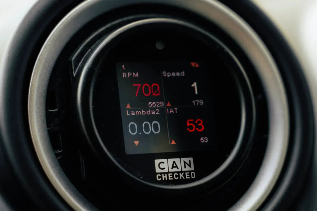 CANchecked Ford MK5 / MK6 / MK7 Fiesta MFD15 Multi Function Display | 1.5" Gen2 (LHD)