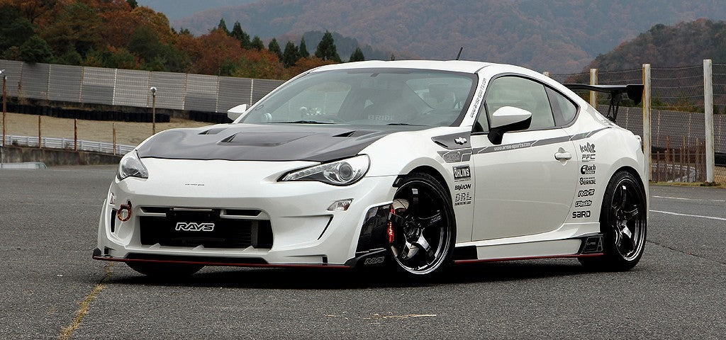 Rays Gram Lights 57CR Gloss Black 18x9.5 +38mm 5x100 (Single Wheel) - 2013-2024 Subaru BRZ / Scion FR-S / Toyota GR86 / 2014-2018 Subaru Forester