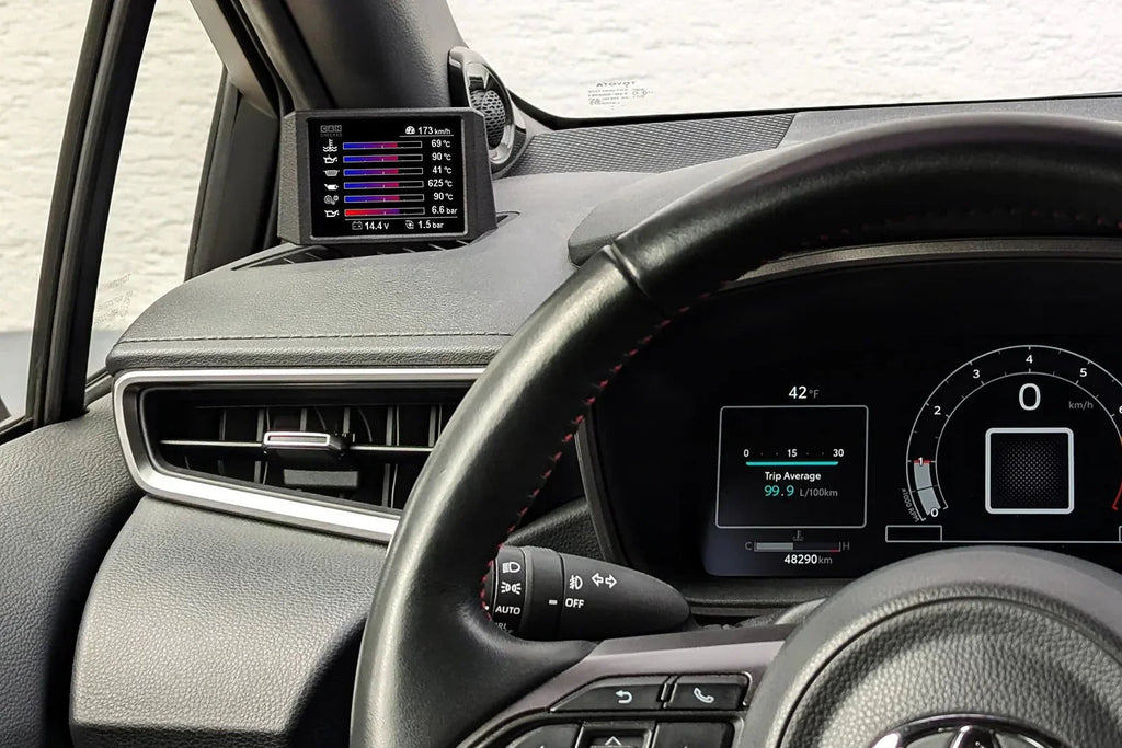 CANchecked Toyota E210 Corolla MFD28 Multi Function Display | 2.8" Gen2 (LHD)