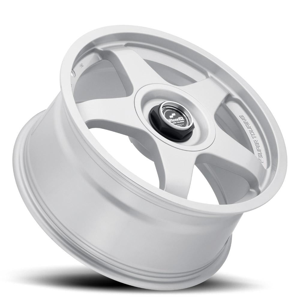 fifteen52 Chicane Speed Silver 18x8.5 +35 5x114.3/5x100 (Single Wheel) - 2015-2024 Subaru WRX / 2015-2021 STI / 2019-2024 Forester / 2013-2024 Subaru BRZ / Scion FR-S / Toyota GR86 / 2014-2018 Subaru Forester